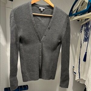 COS Wool Ribbed Cardigan